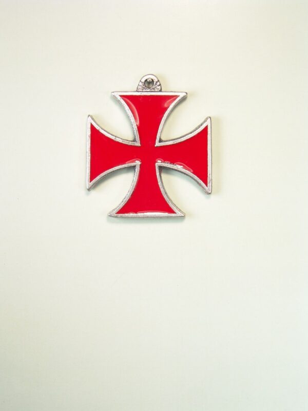 MEDALLAS RELIGIOSAS ESMALTES A COLOR "SANTA CRUZ DE MALTA FOTOGRABADO A UN COLOR"