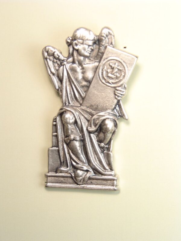 MEDALLAS RELIGIOSAS IMÁGENES RELIEVE "FE Y CARIDAD 75 MM"