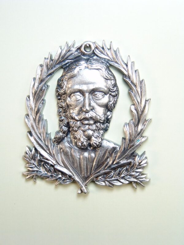 MEDALLAS RELIGIOSAS IMÁGENES RELIEVE "SEÑOR DE LA EUCARISTÍA 80 MM"