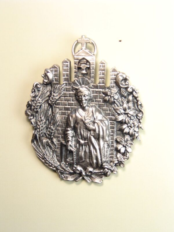 MEDALLAS RELIGIOSAS IMÁGENES RELIEVE "SAN JOSE OBRERO 70 MM"