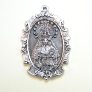 MEDALLAS RELIGIOSAS IMÁGENES RELIEVE "VIRGEN DEL CARMEN ORLA CLÁSICA 70 MM"