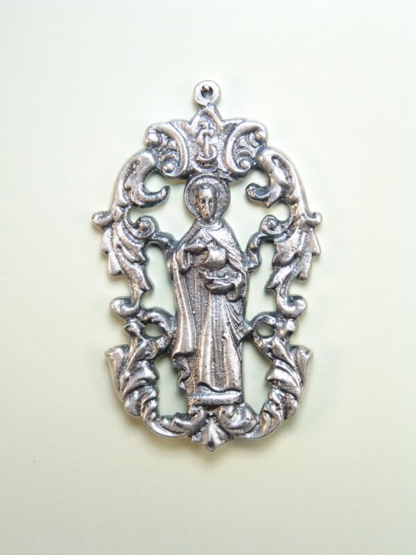 MEDALLAS RELIGIOSAS IMÁGENES RELIEVE "SAN TELMO 70 MM"