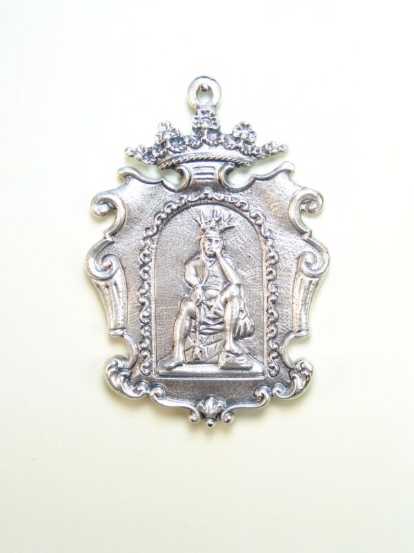 MEDALLAS RELIGIOSAS IMÁGENES RELIEVE "NTRO. PADRE JESUS DE LA HUMILDAD 70 MM"
