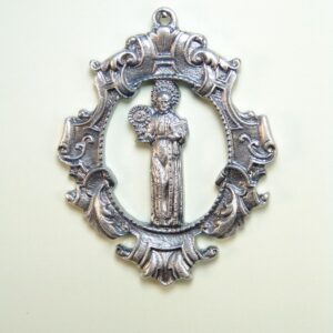 MEDALLAS RELIGIOSAS IMÁGENES RELIEVE "SAN IGNACIO ORLA CALADA 70 MM"