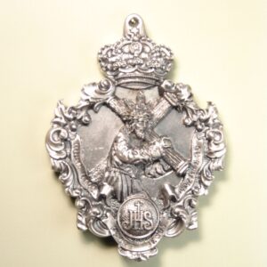 MEDALLAS RELIGIOSAS IMÁGENES RELIEVE "NTRO. PADRE JESUS NAZARENO MACIZO 80 MM"