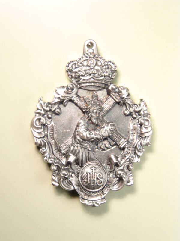 MEDALLAS RELIGIOSAS IMÁGENES RELIEVE "NTRO. PADRE JESUS NAZARENO MACIZO 80 MM"
