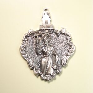 MEDALLAS RELIGIOSAS IMÁGENES RELIEVE "SAN IGNACIO DSE LOYOLA 65 MM"