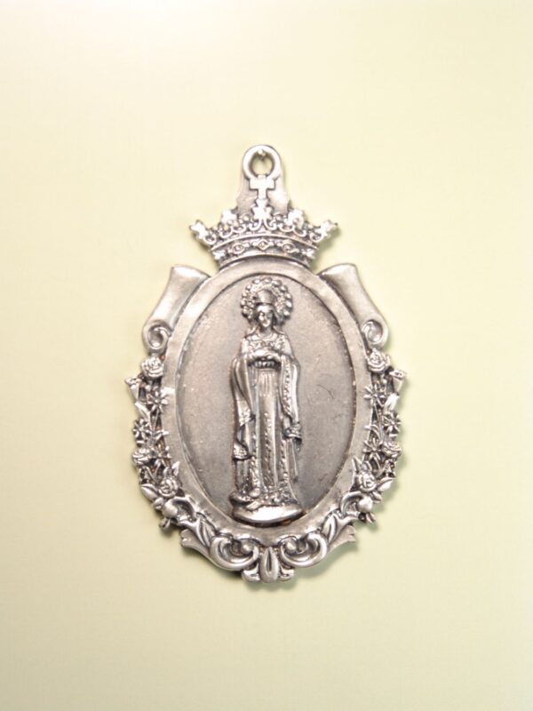 MEDALLAS RELIGIOSAS IMÁGENES RELIEVE "INMACULADA CONCEPCIÓN ORLA PROPIA 65 MM"