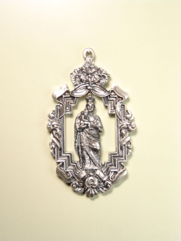 MEDALLAS RELIGIOSAS IMÁGENES RELIEVE "SAN JUAN DE LA CRUZ ORLA RETABLO 65 MM"