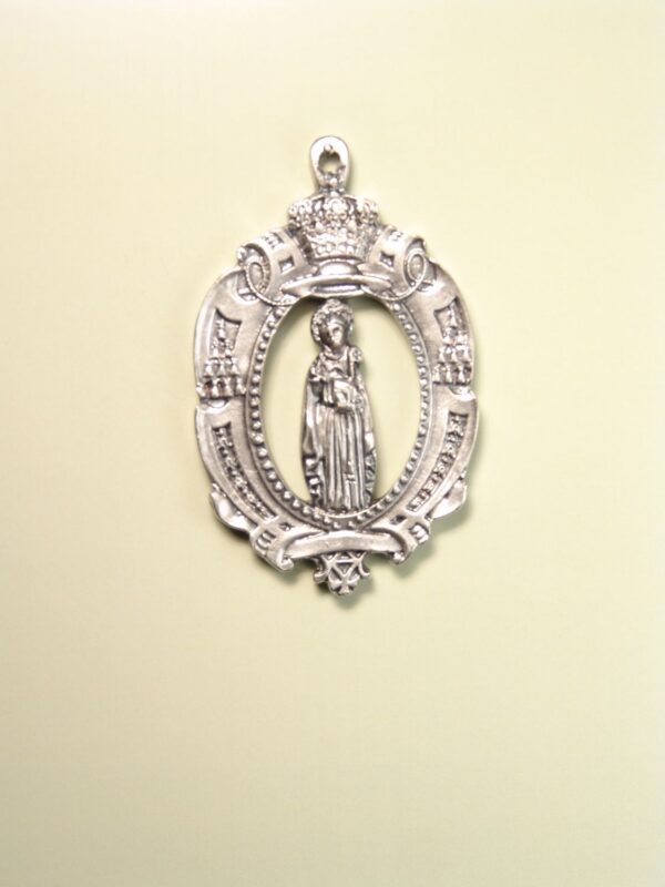 MEDALLAS RELIGIOSAS IMÁGENES RELIEVE "SAN GREGORIO 55 MM"