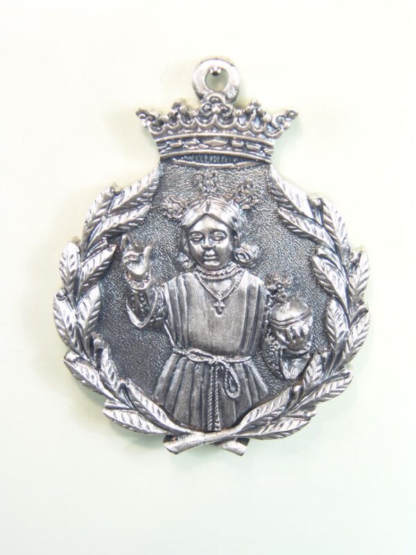MEDALLAS RELIGIOSAS IMÁGENES RELIEVE "DULCE NOMBRE DE JESUS 70 MM"