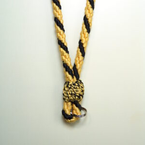 CORDON MEDALLA TRES CABOS "2 AMARILLO 1 NEGRO"