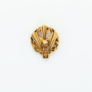 INSIGNIAS RELIGIOSAS HERALDICA RELIEVE"JESUS CAUTIVO REDENTOR CON POTENCIAS 20 MM ALTURA"
