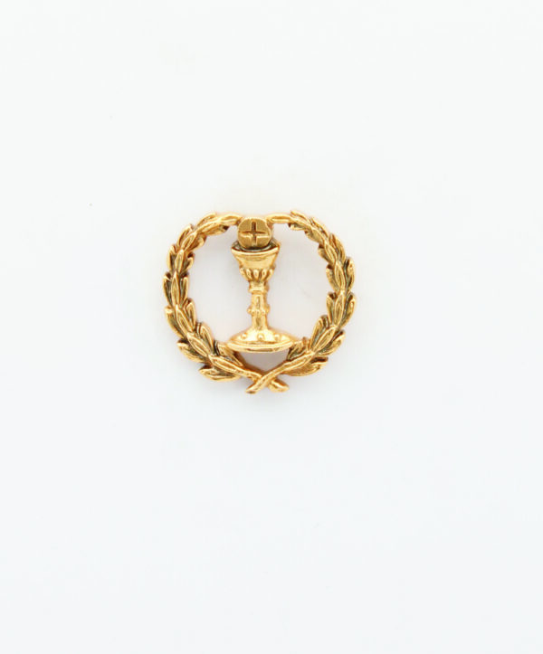 INSIGNIAS RELIGIOSAS HERALDICA RELIEVE"CUERPO DE CRISTO ORLADO 20 MM ALTURA"