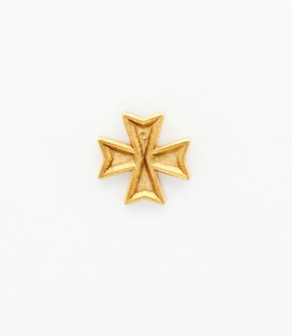 INSIGNIAS RELIGIOSAS HERALDICA RELIEVE "CRUZ DE MALTA PLANA 18 MM ALTURA"