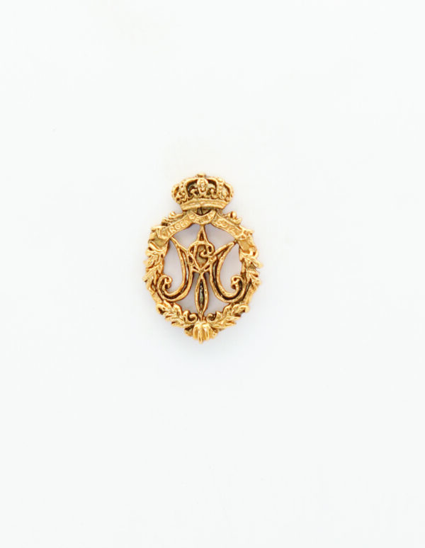 INSIGNIAS RELIGIOSAS HERALDICA RELIEVE "VIRGEN MARIA  22 MM ALTURA"