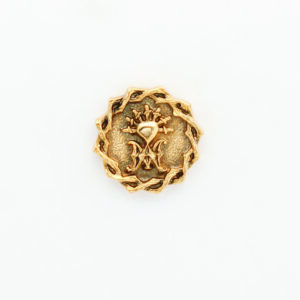 INSIGNIAS RELIGIOSAS HERALDICA RELIEVE "DOLORES DE MARIA  20 MM ALTURA"