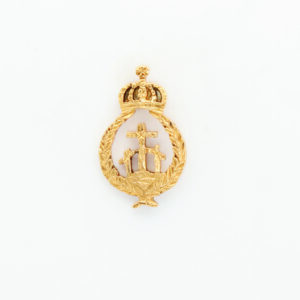 INSIGNIAS RELIGIOSAS HERALDICA RELIEVE "MONTE CALVARIO  24 MM ALTURA"