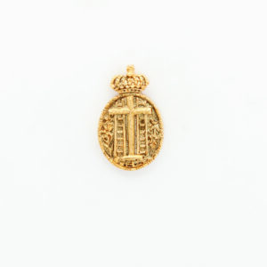 INSIGNIAS RELIGIOSAS HERALDICA RELIEVE "CRUZ COS ESCALAS  22 MM ALTURA"