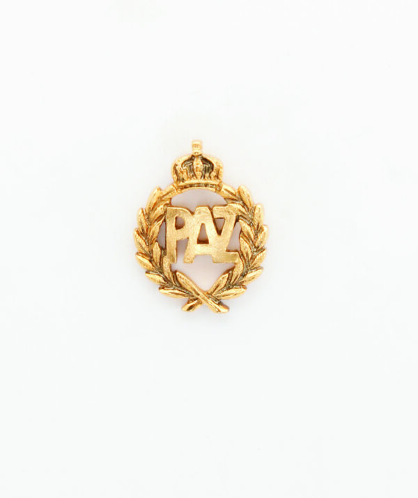 INSIGNIAS RELIGIOSAS HERALDICA RELIEVE "PAZ  22 MM ALTURA"
