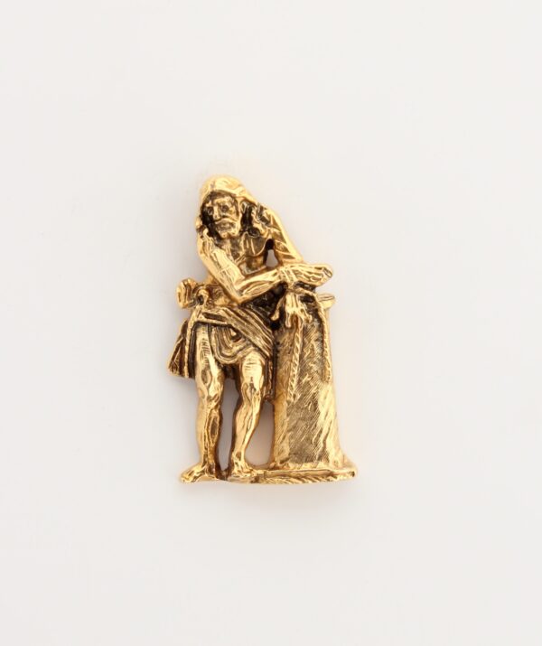 INSIGNIAS RELIGIOSAS IMÁGENES RELIEVE "JESUS ATADO A LA COLUMNA 30 MM ALTURA"