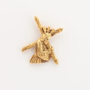 INSIGNIAS RELIGIOSAS IMÁGENES RELIEVE "JESUS NAZARENO CON CRUZ ARBOLEA 25 MM ALTURA"