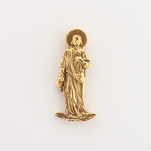 INSIGNIAS RELIGIOSAS IMÁGENES RELIEVE "SAN ISIDRO EL LABRADOR 32 MM ALTURA"