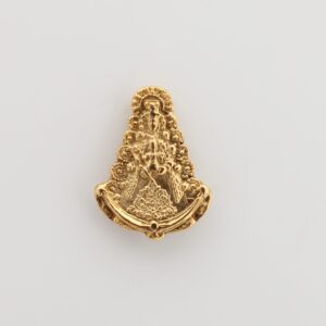 INSIGNIAS RELIGIOSAS IMÁGENES RELIEVE "VIRGEN DEL ROCIO SILUETA 25 MM ALTURA "