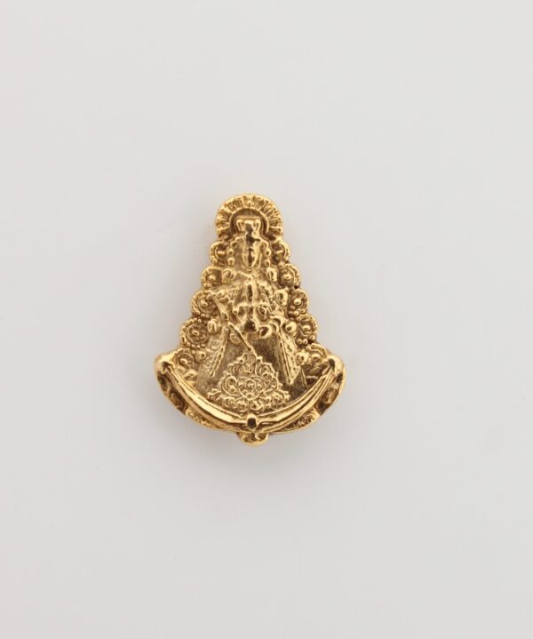 INSIGNIAS RELIGIOSAS IMÁGENES RELIEVE "VIRGEN DEL ROCIO SILUETA 25 MM ALTURA "
