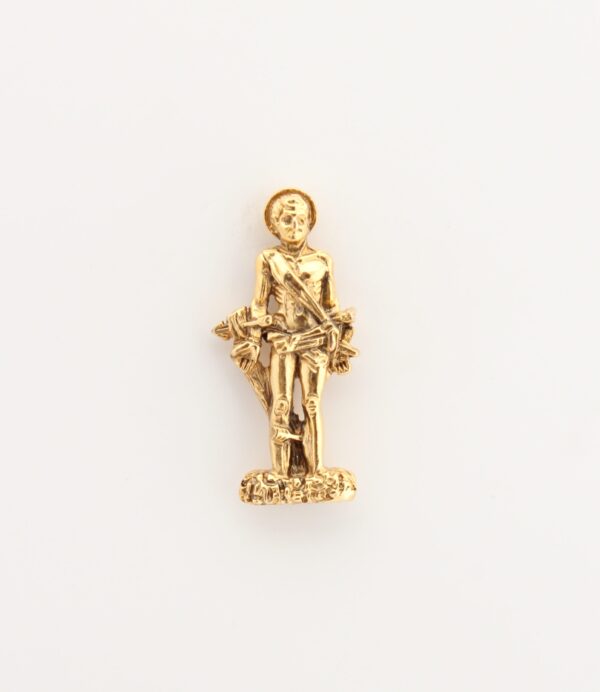 INSIGNIAS RELIGIOSAS IMÁGENES RELIEVE "SAN SEBASTIAN 30 MM ALTURA "