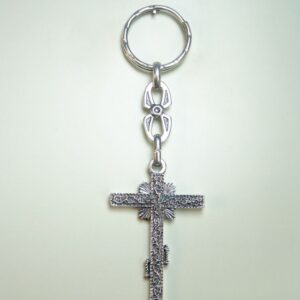 LLAVEROS RELIGIOSOS COFRADES RELIEVE "CRUZ DE GUÍA"