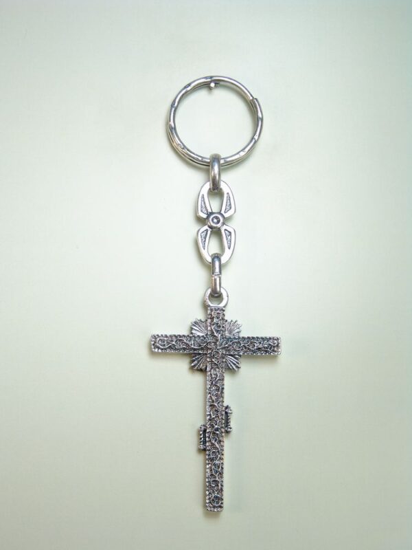 LLAVEROS RELIGIOSOS COFRADES RELIEVE "CRUZ DE GUÍA"