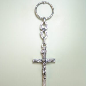 LLAVEROS RELIGIOSOS IMÁGENES RELIEVE "CRISTO CRUCIFICADO CRUZ ARBÓREA"