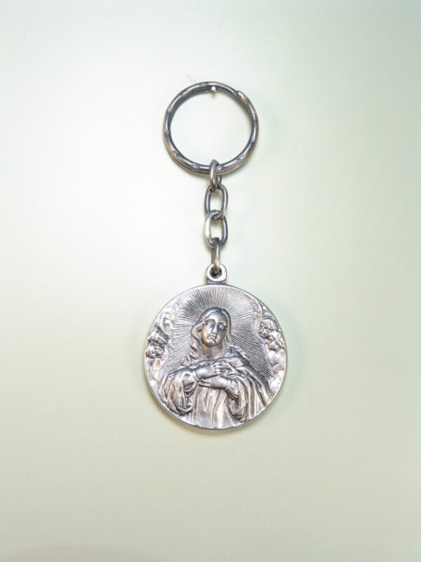 LLAVEROS RELIGIOSOS IMÁGENES RELIEVE "INMACULADA CONCEPCIÓN"