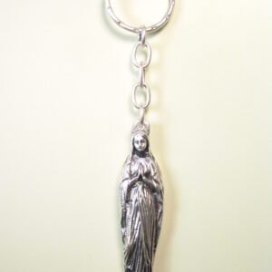 LLAVEROS RELIGIOSOS IMÁGENES RELIEVE "VIRGEN DE LOURDES"
