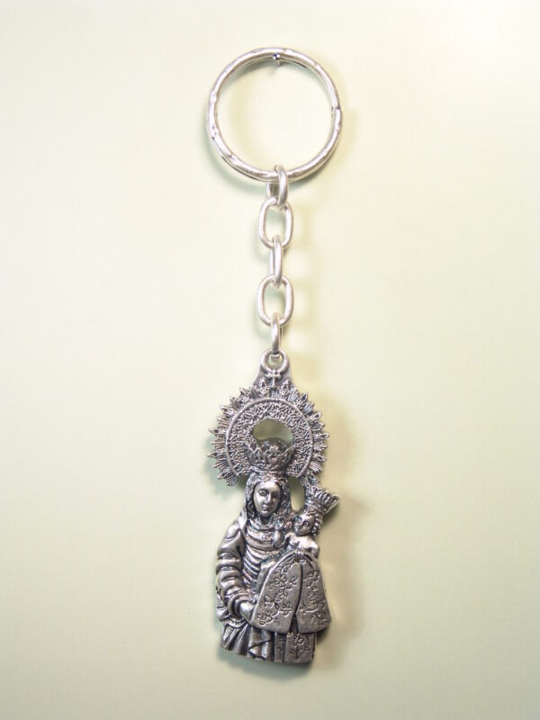 LLAVEROS RELIGIOSOS IMÁGENES RELIEVE "VIRGEN DEL SOCORRO"