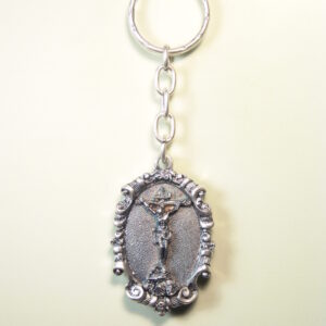 LLAVEROS RELIGIOSOS IMÁGENES RELIEVE "STMO CRISTO ORLA SAN BARTOLOME"