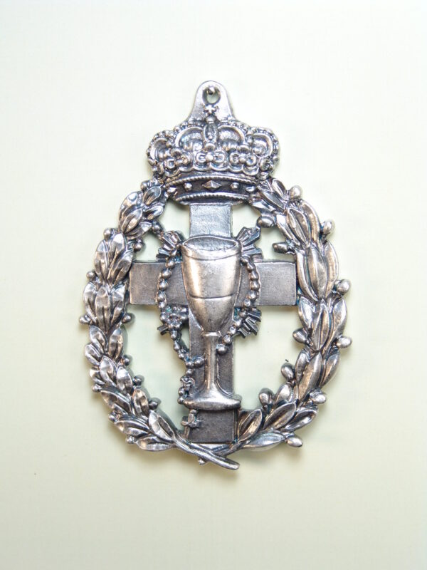 MEDALLAS RELIGIOSAS HERÁLDICAS RELIEVE "EUCARISTIA DE NTRO. SR. JESUCRISTO
