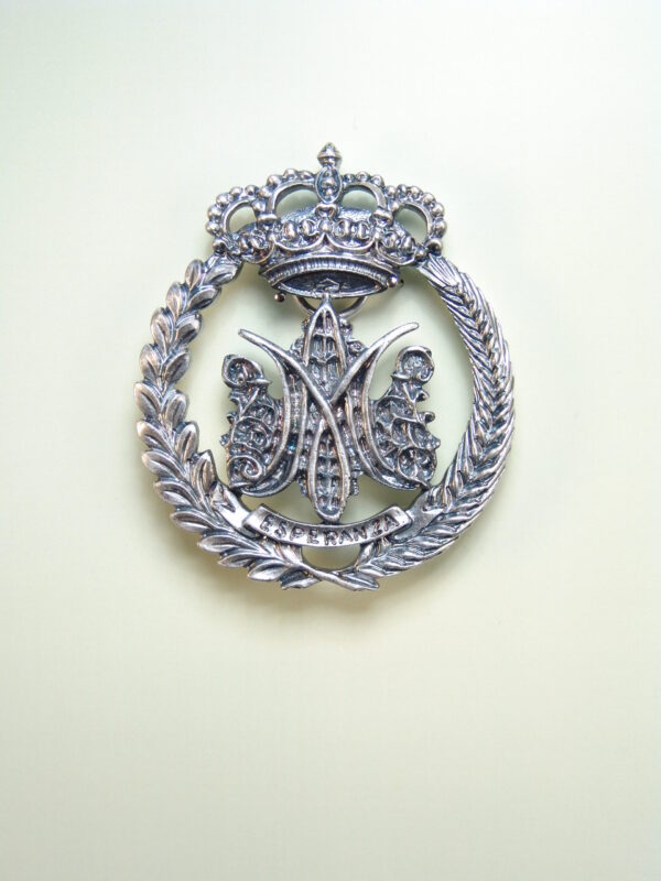 MEDALLAS RELIGIOSAS HERÁLDICAS RELIEVE "AVE MARIA DE LA ESPERANZA 65 MM"