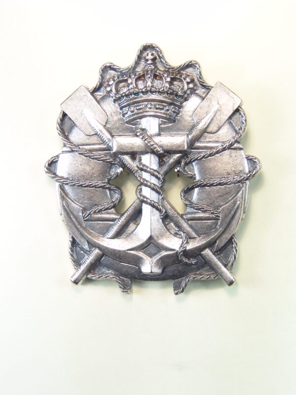 MEDALLAS RELIGIOSAS HERÁLDICAS RELIEVE "ANCLA DE ESPERANZA CORONADA CON MOTIVOS NAUTICOS Y MARINEROS 70 MM"