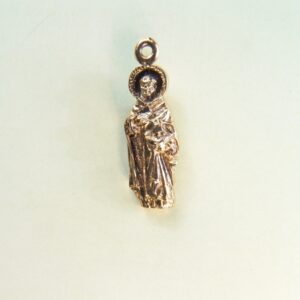 MEDALLITAS RELIGIOSAS IMÁGENES RELIEVE "SAN JUAN EVANGELISTA SILUETA 22 MM ALTURA "