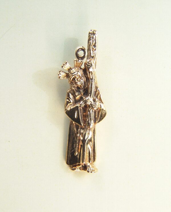 MEDALLITAS RELIGIOSAS IMÁGENES RELIEVE "NTRO. PADRE JESUS DEL GRAN PODER 33 MM ALTURA "