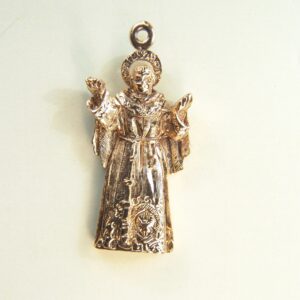 MEDALLITAS RELIGIOSAS IMÁGENES RELIEVE "SAN PASCUAL 30 MM ALTURA "