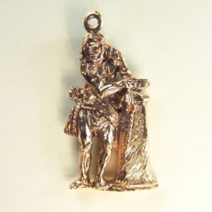 MEDALLITAS RELIGIOSAS IMÁGENES RELIEVE "JESUS ATADO A LA COLUMNA 30 MM ALTURA"