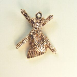 MEDALLITAS RELIGIOSAS IMÁGENES RELIEVE "JESUS NAZARENO CON CRUZ ARBOLEA 25 MM ALTURA"