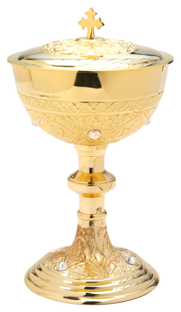 COPONES TROQUEL REP. REPUJADO  ORO DE 25 CM. PIEDRAS